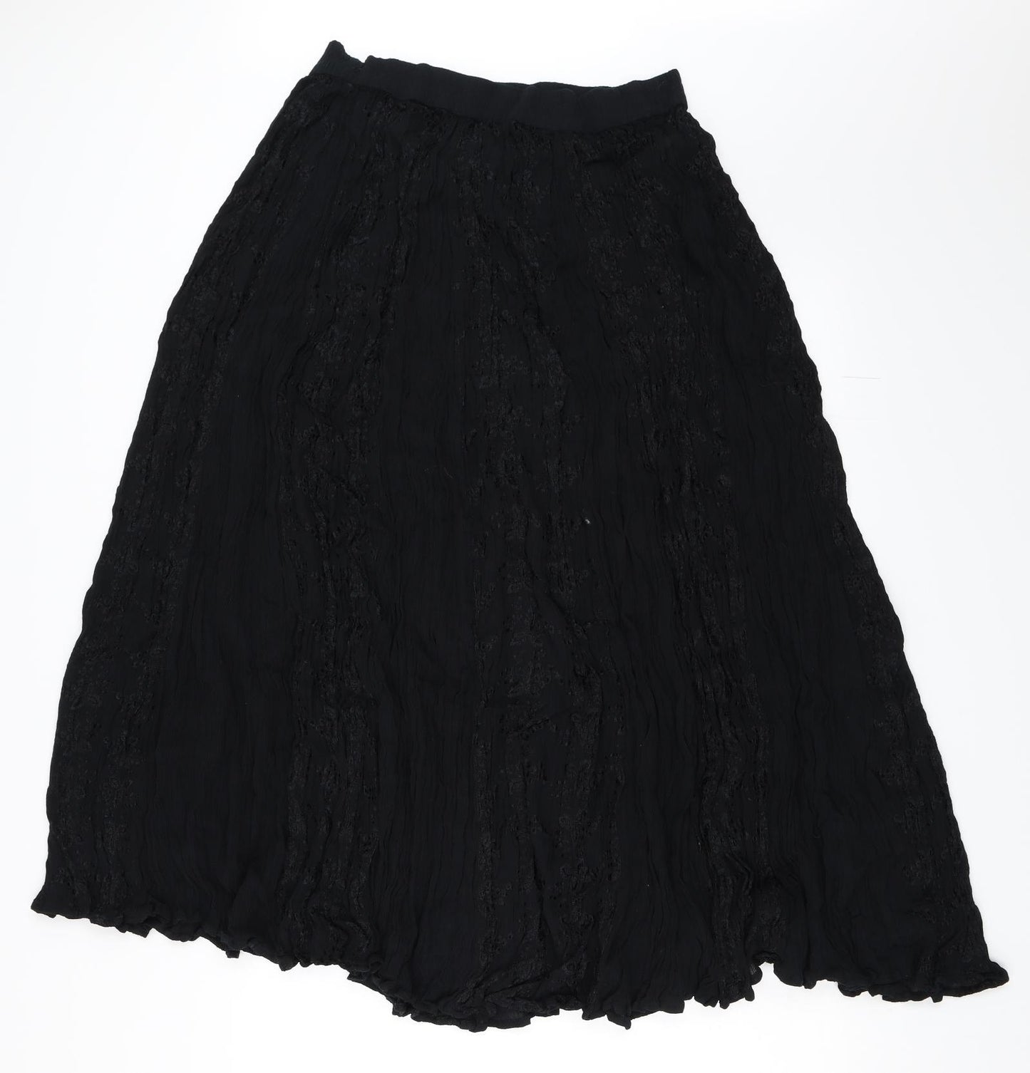 Her Style Womens Black   Flare Skirt Size XL