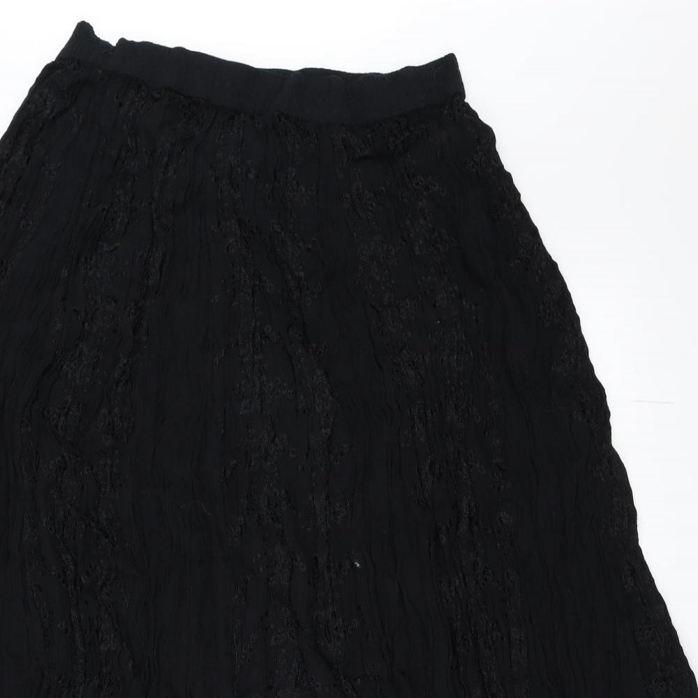 Her Style Womens Black   Flare Skirt Size XL