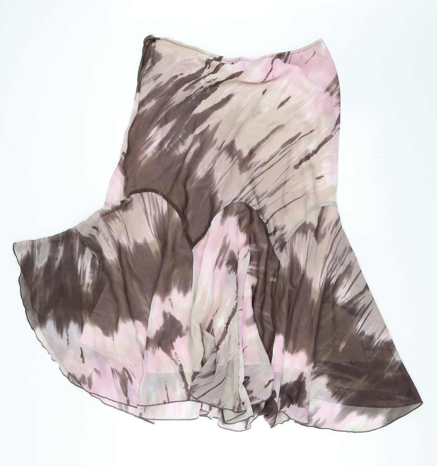 Per Una Womens Pink   Flare Skirt Size 16