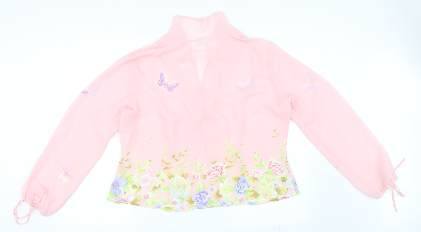 Together Womens Pink   Basic Button-Up Size 20