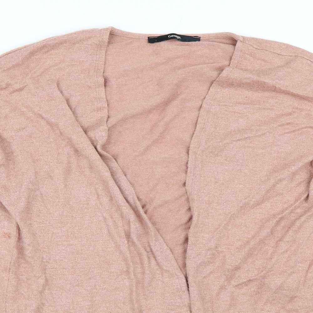 George Womens Pink   Cardigan Jumper Size S