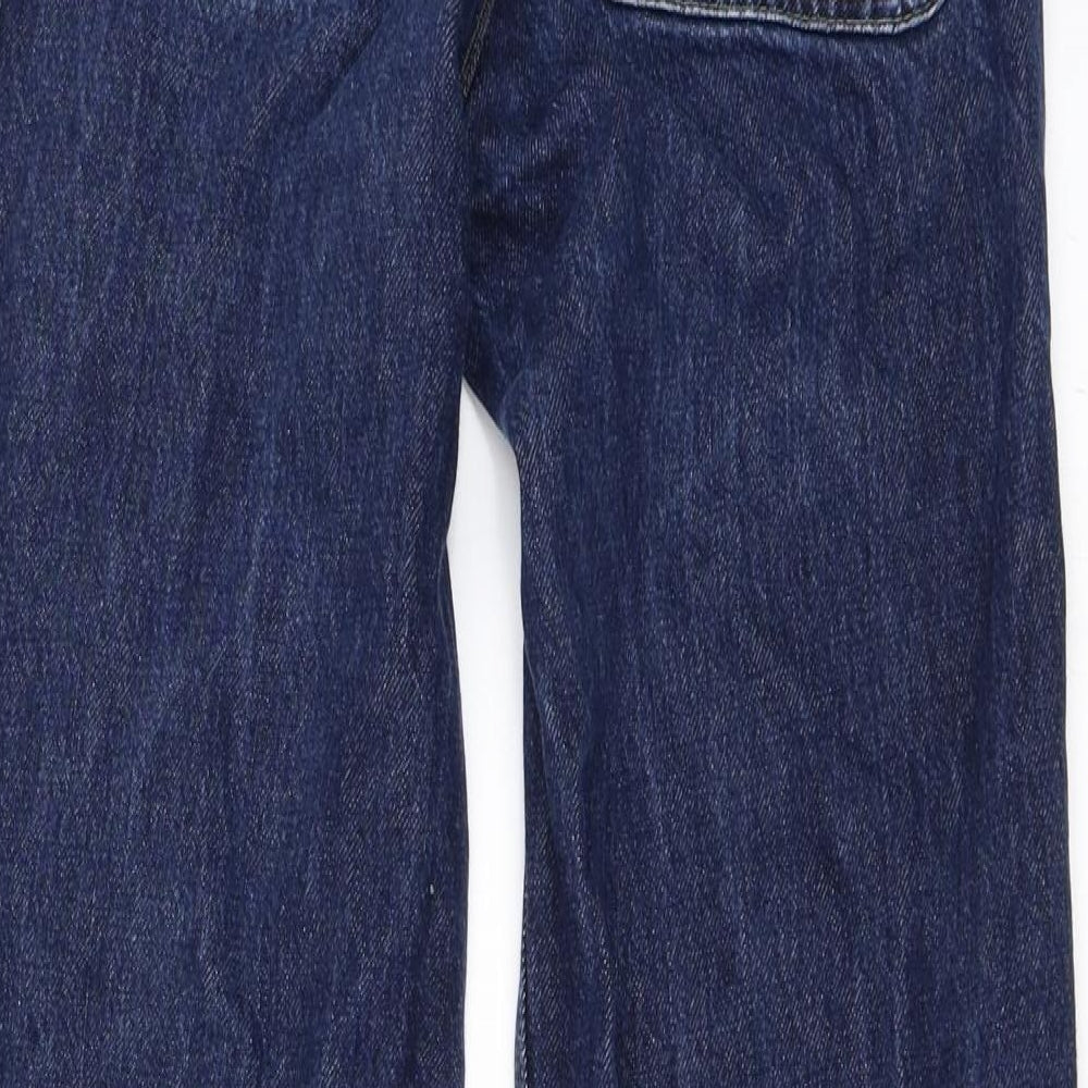 Carhartt Mens Blue  Denim Straight Jeans Size 27 in L31 in