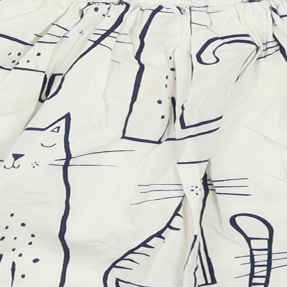 NEXT Girls White   Skater Skirt Size 5-6 Years