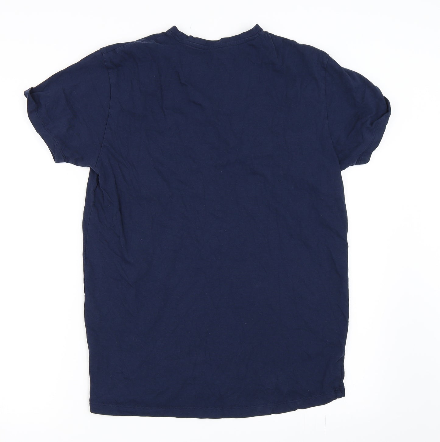 Cedar Wood State Mens Blue    T-Shirt Size M