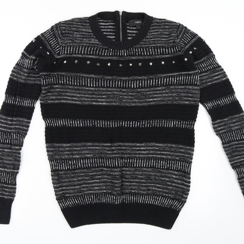 NEXT Womens Black   Pullover Jumper Size 8