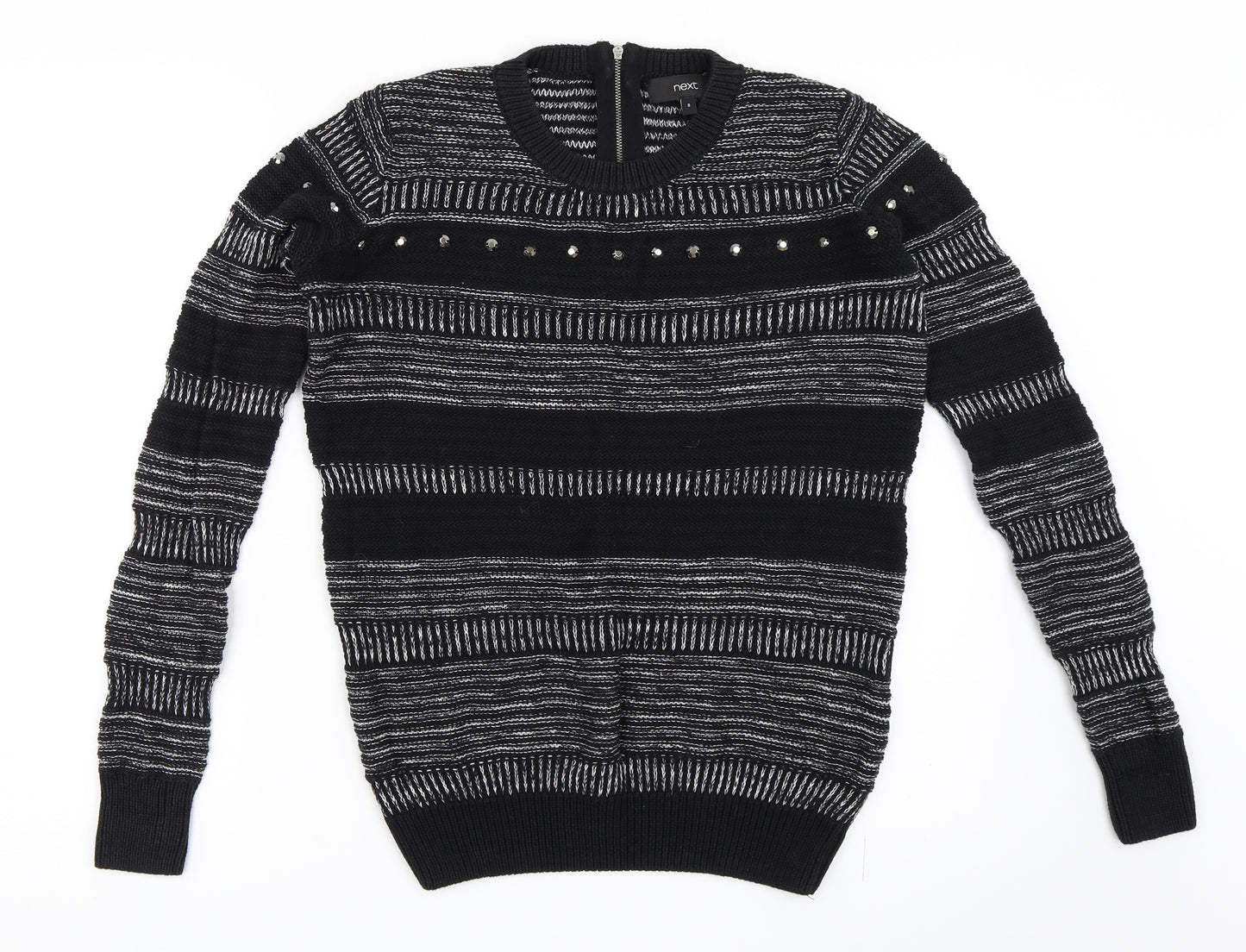 NEXT Womens Black   Pullover Jumper Size 8