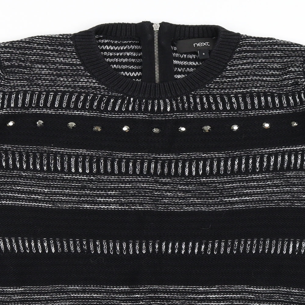 NEXT Womens Black   Pullover Jumper Size 8