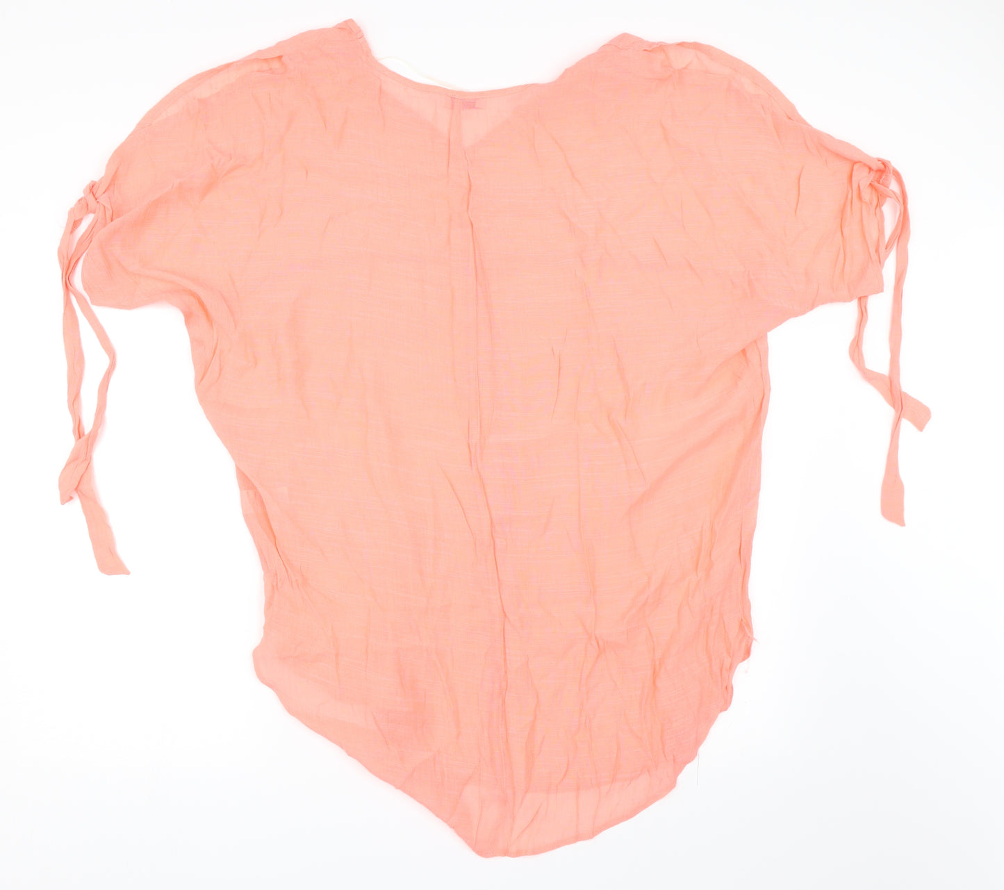 Papaya Womens Pink   Tunic Blouse Size S  - Beach Cover Up