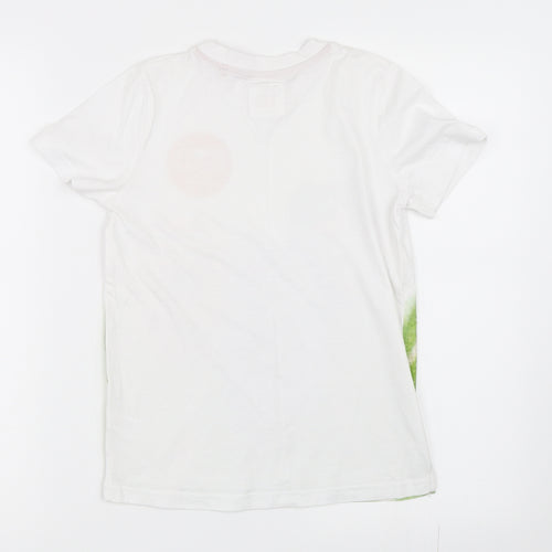 Preworn Boys White   Basic T-Shirt Size 9-10 Years  - sport relief 2018