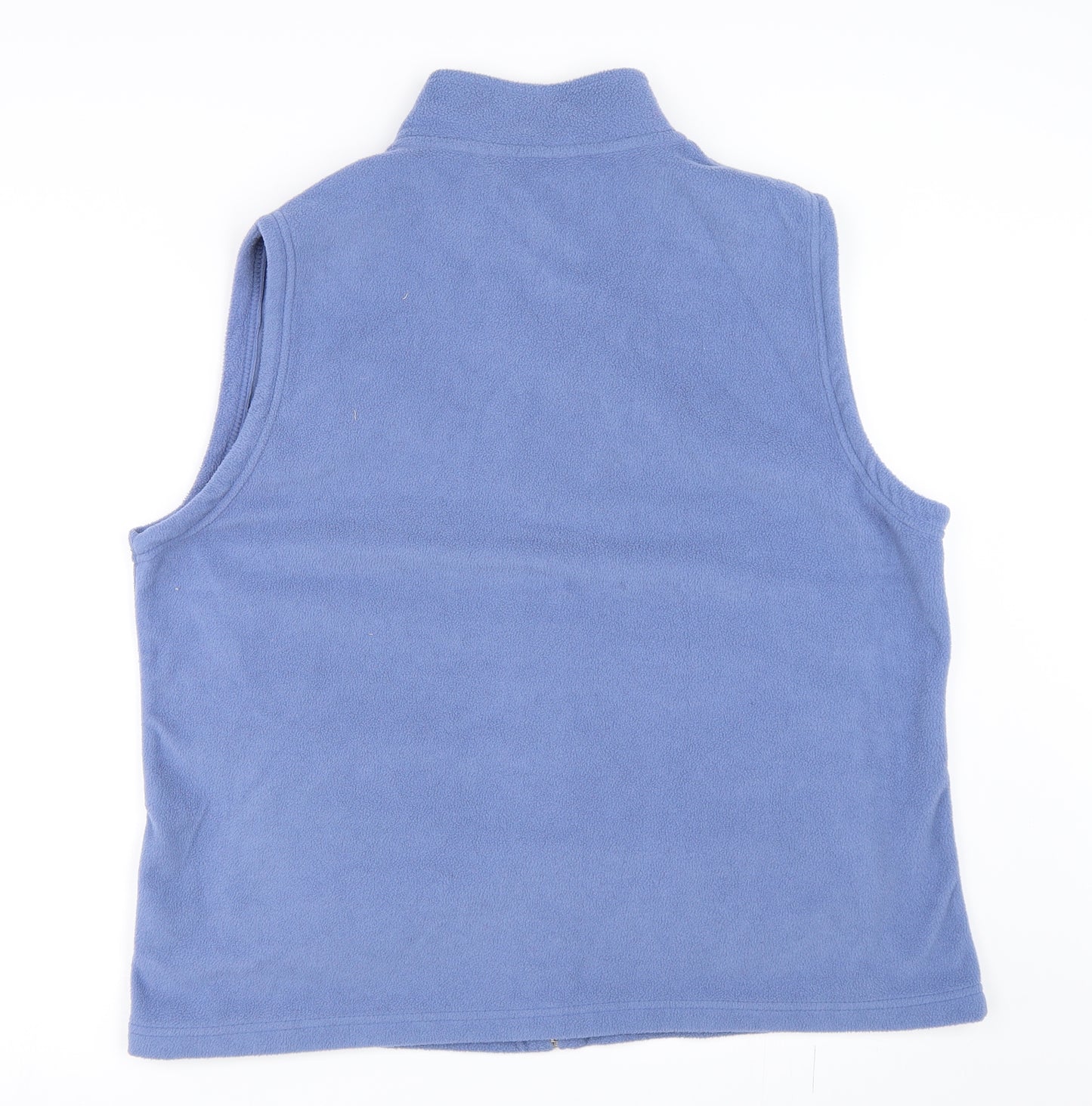 EWM Womens Blue  Fleece Jacket Waistcoat Size 22