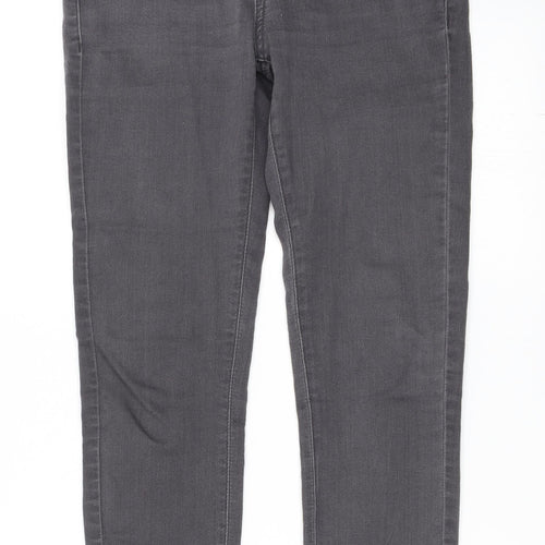 YESYES Womens Black  Denim Skinny Jeans Size 8 L28 in