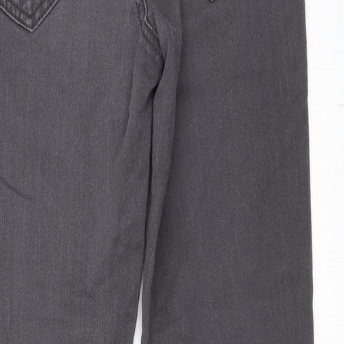 YESYES Womens Black  Denim Skinny Jeans Size 8 L28 in