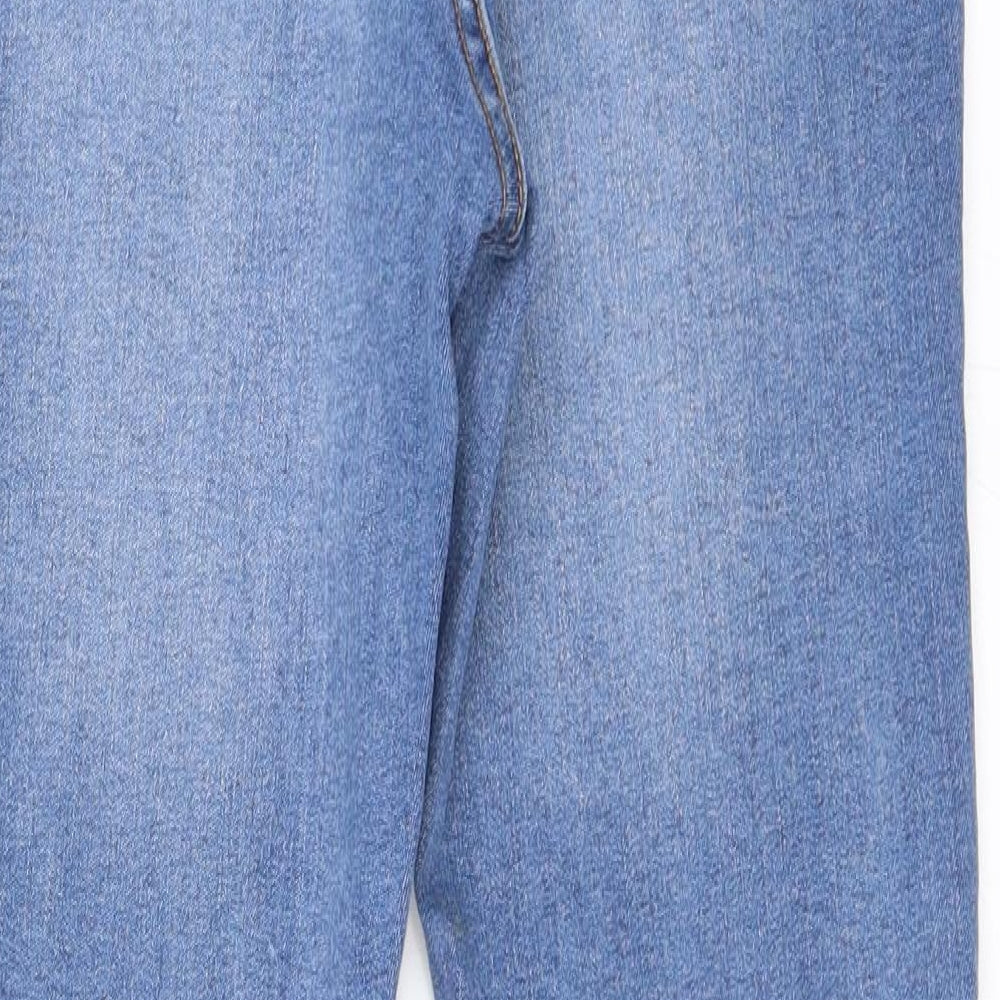 Primark Womens Blue  Denim Skinny Jeans Size 10 L27.5 in