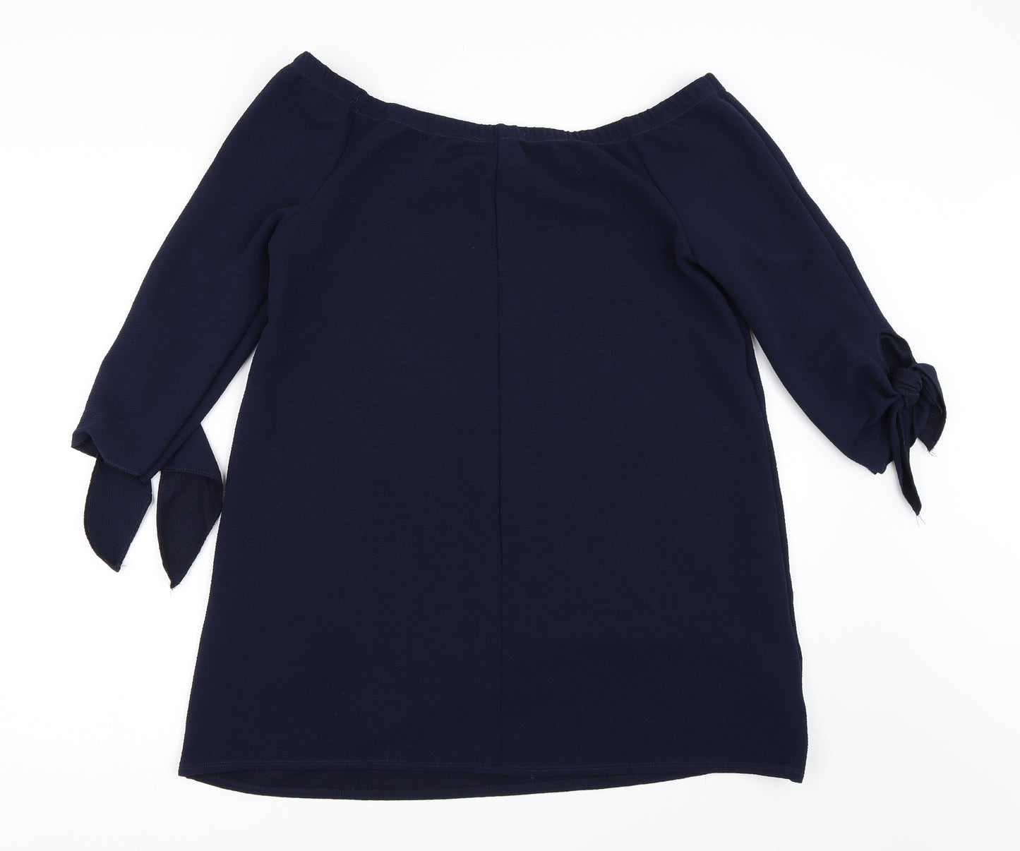 George Womens Blue   Basic Blouse Size 12