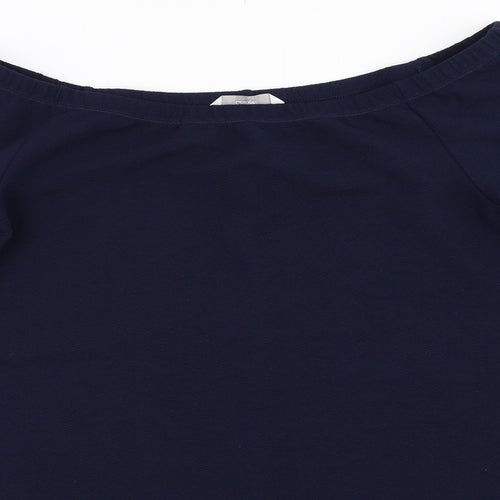 George Womens Blue   Basic Blouse Size 12
