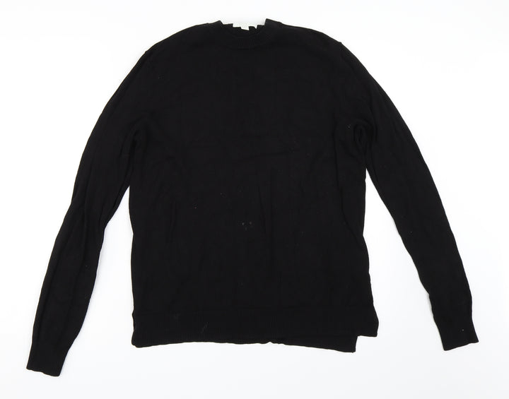 H&M Womens Black Pullover Jumper Size S