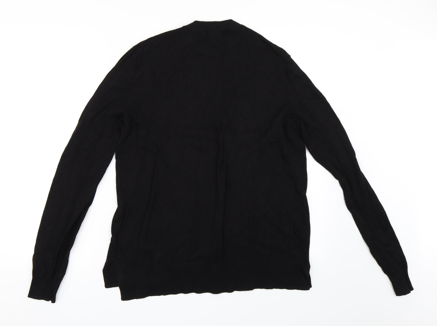 H&M Womens Black   Pullover Jumper Size S