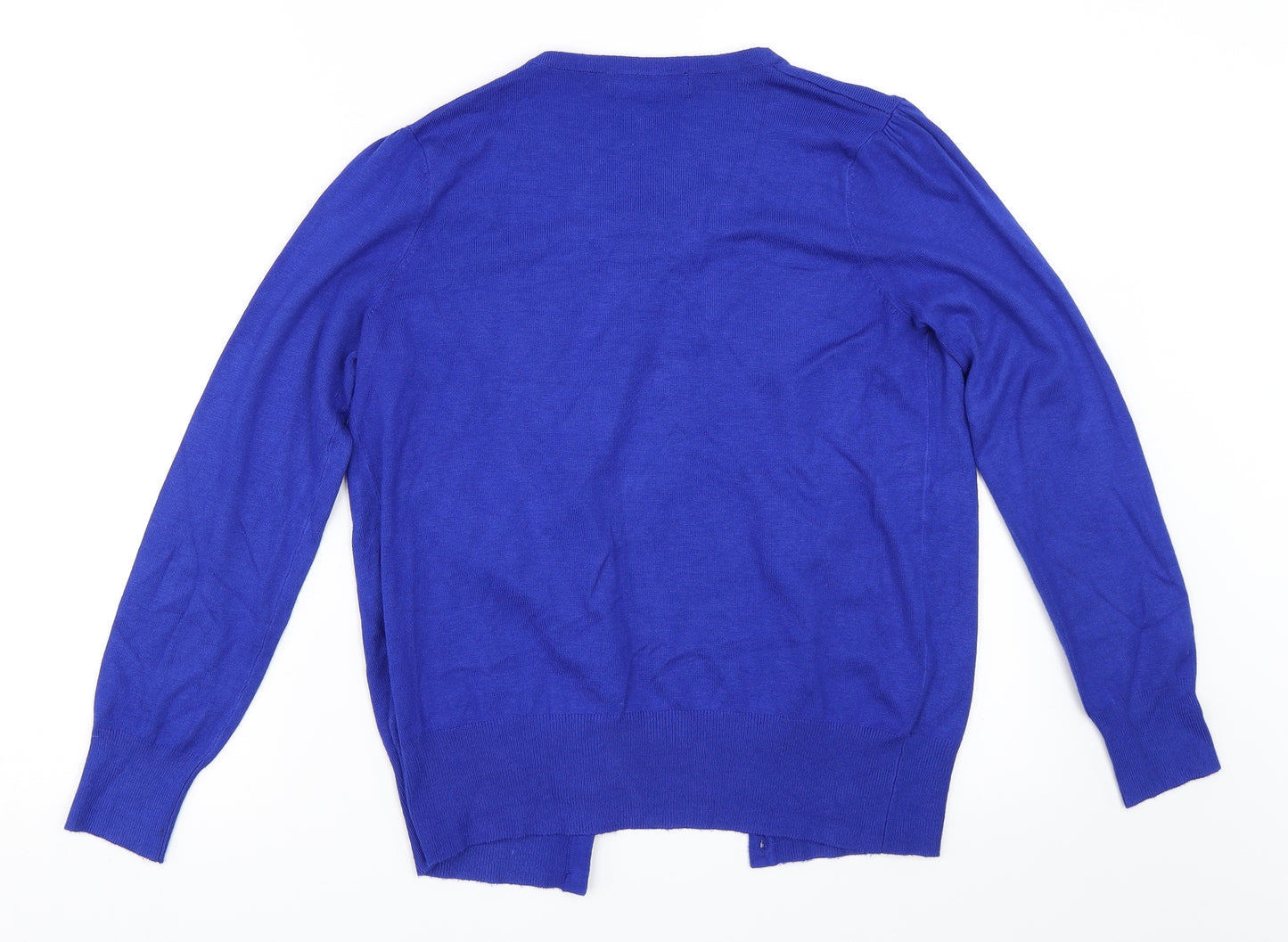 Marks and Spencer Womens Blue   Cardigan Jumper Size 10