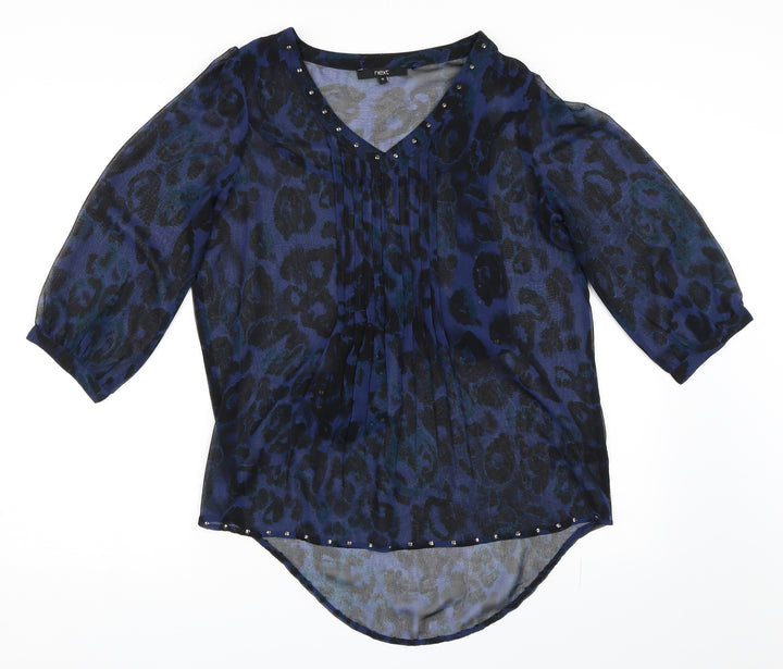 NEXT Womens Blue   Basic Blouse Size 10