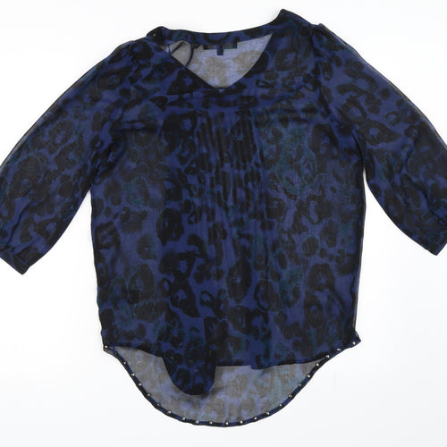 NEXT Womens Blue   Basic Blouse Size 10