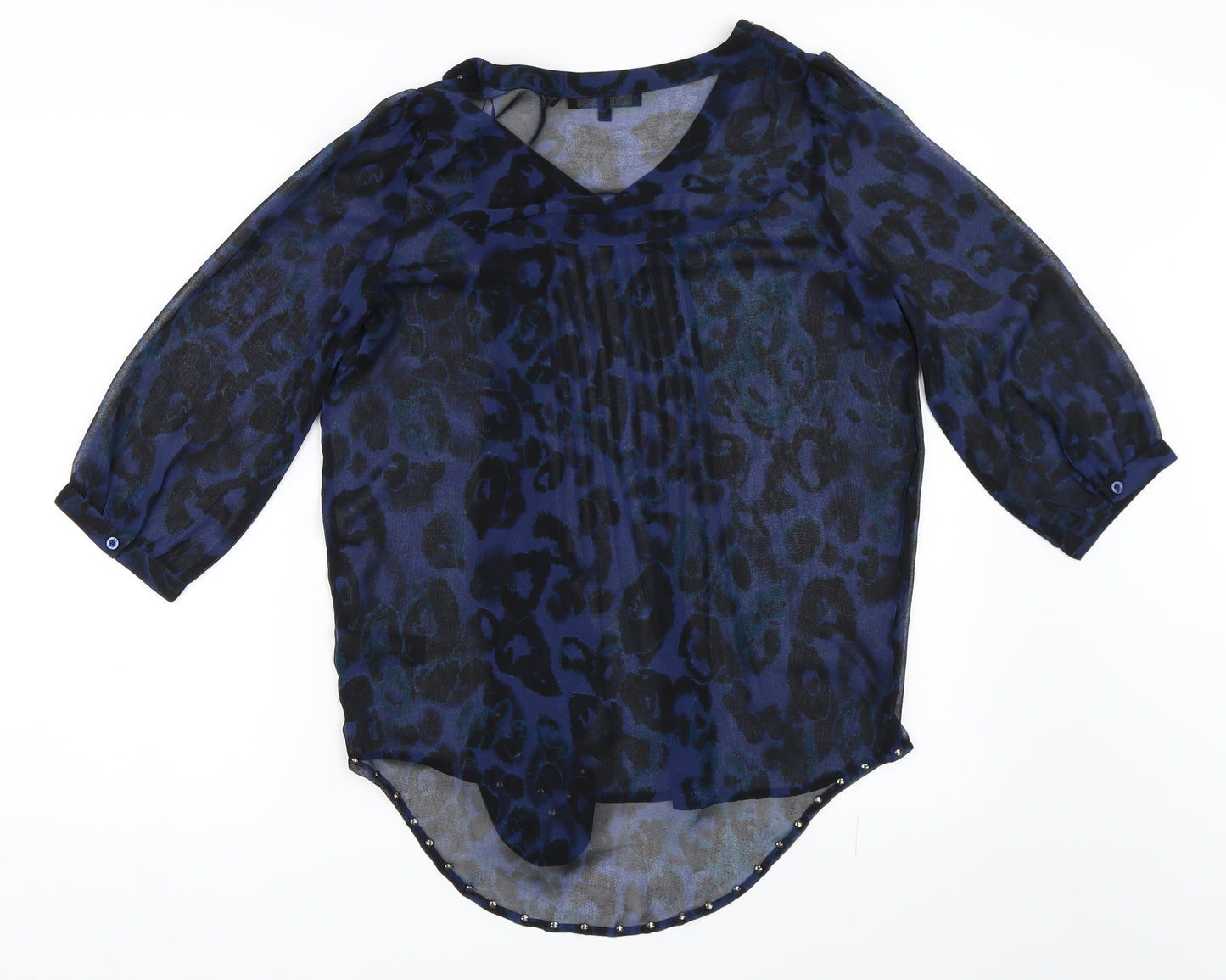 NEXT Womens Blue   Basic Blouse Size 10