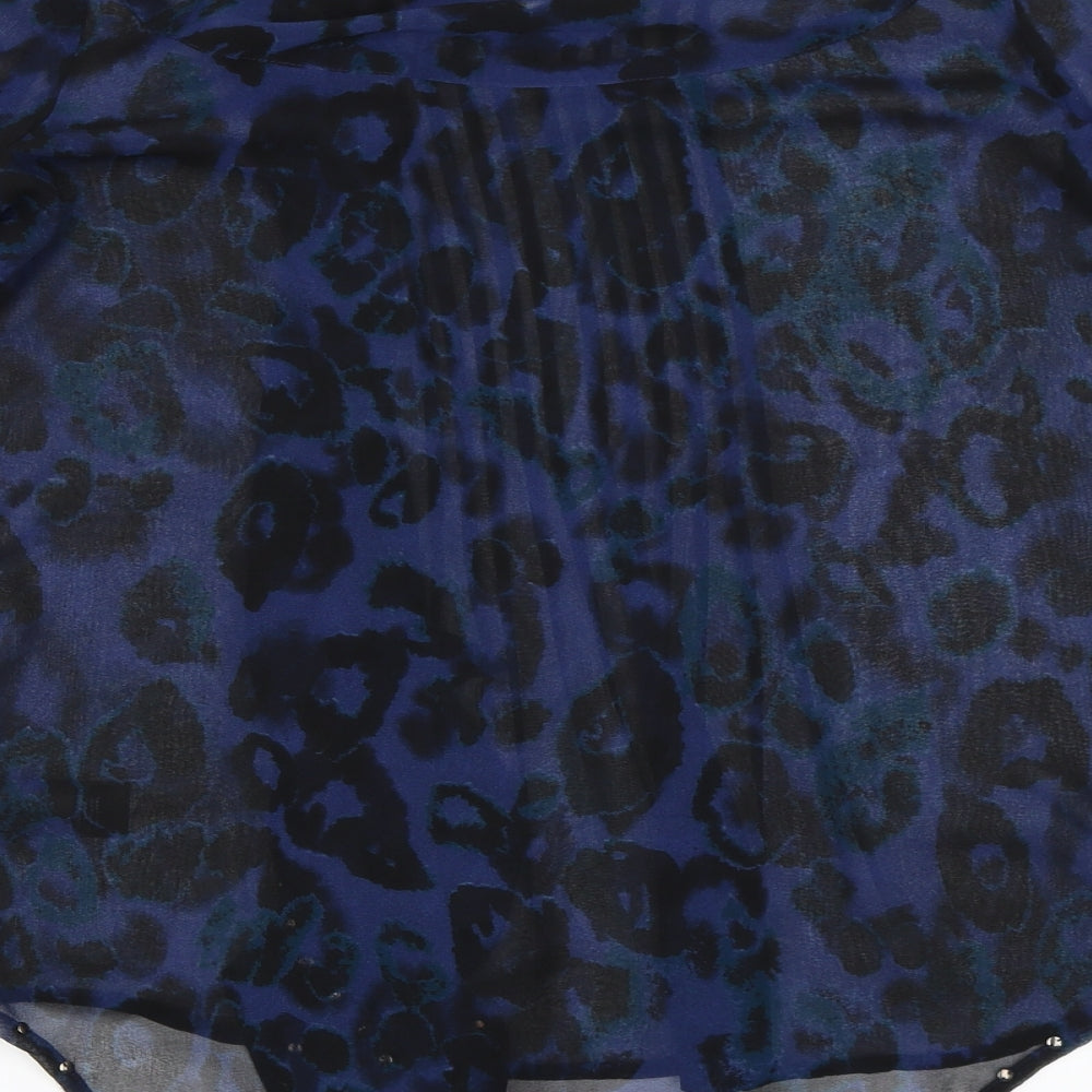 NEXT Womens Blue   Basic Blouse Size 10