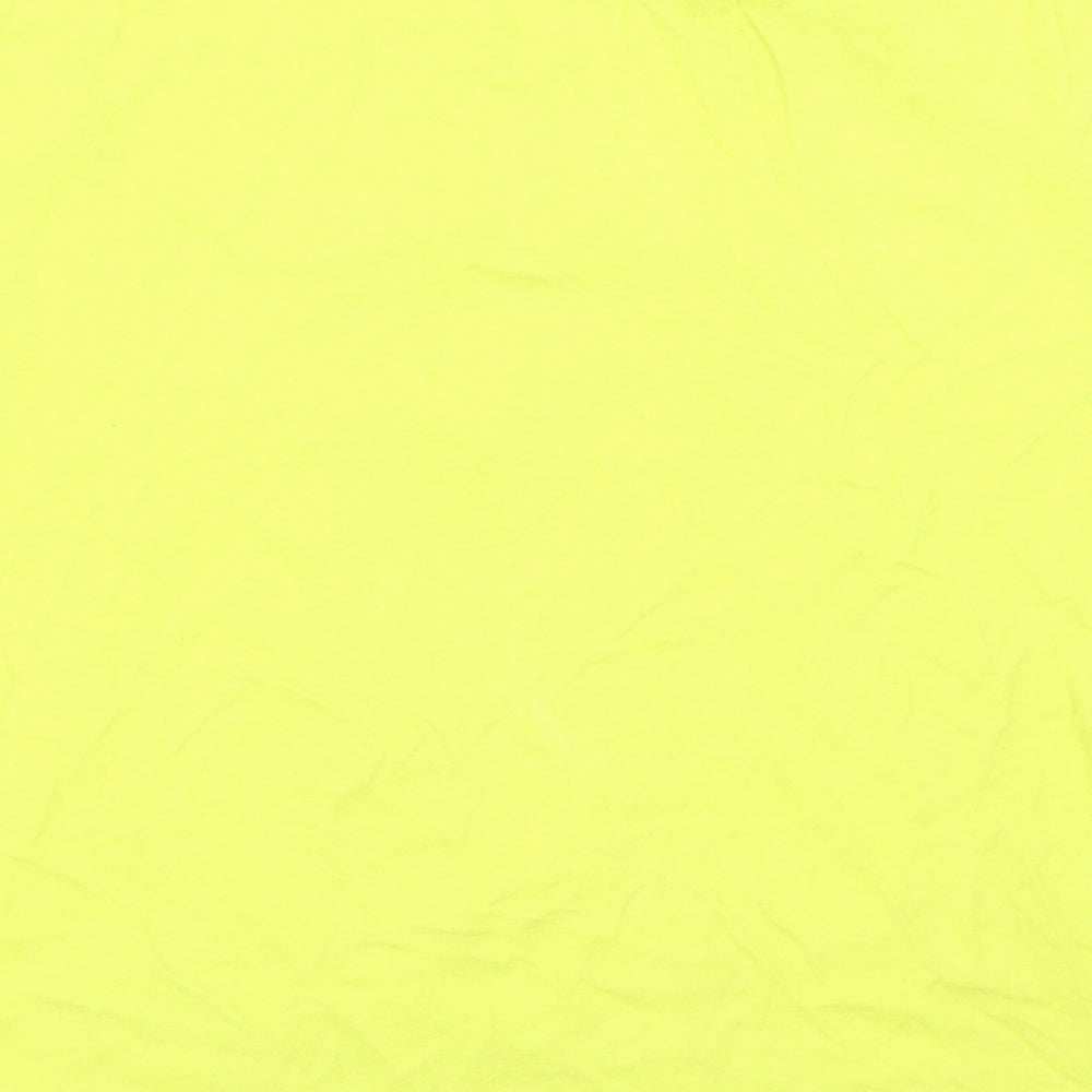 Primark Boys Yellow   Basic T-Shirt Size 6-7 Years  - Sonic The Hedgehog