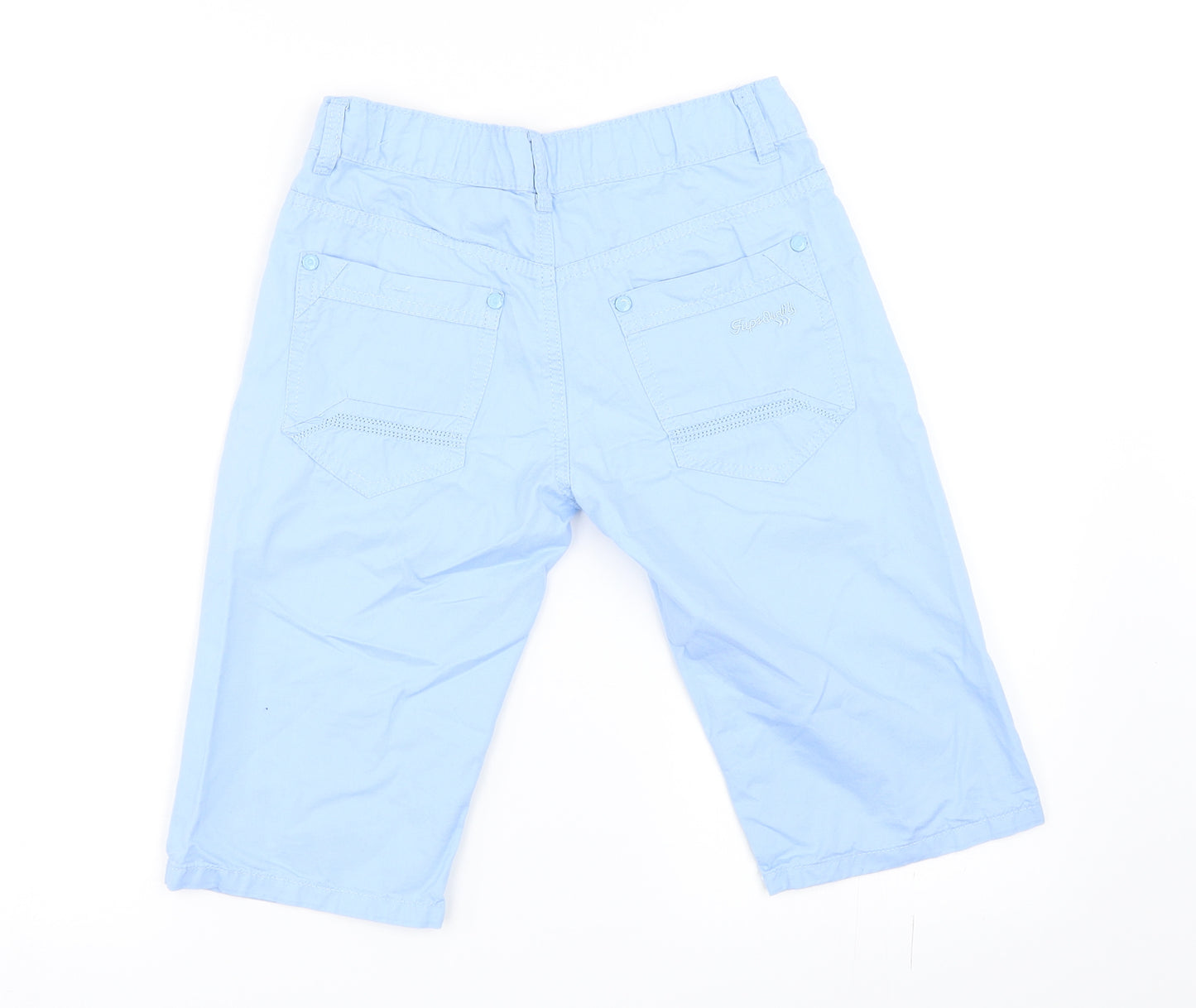 Preworn Boys Blue   Chino Shorts Size 14 Years