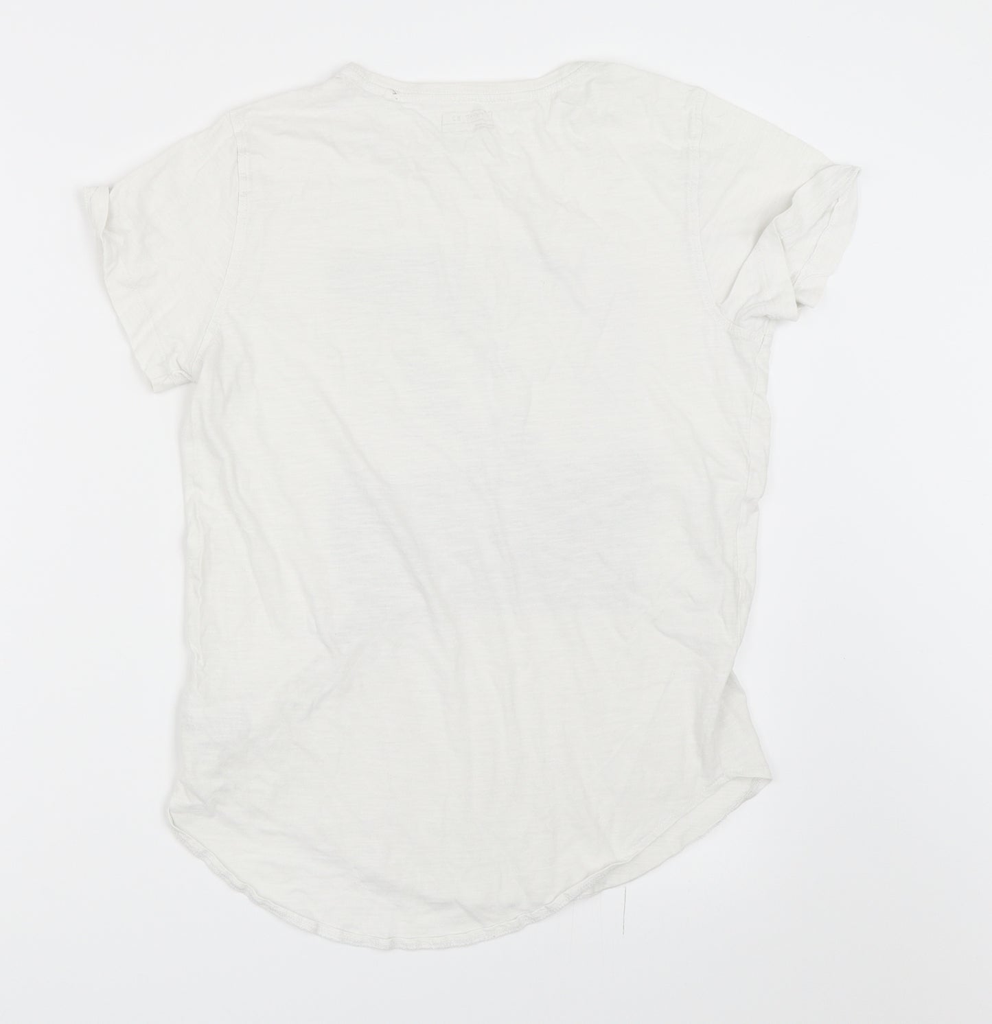 NEXT Boys White   Basic T-Shirt Size 12 Years  - skating