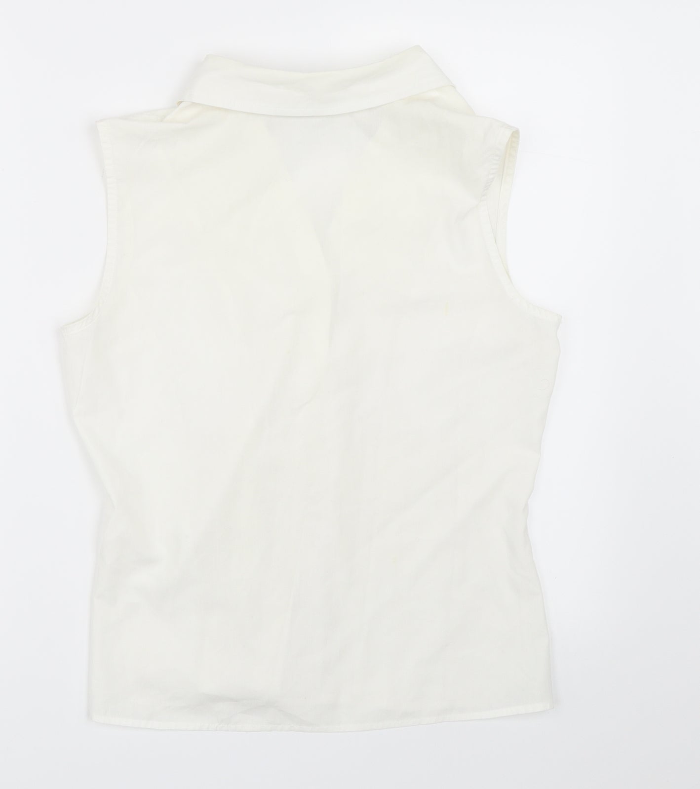 TU Womens White   Basic Blouse Size 10