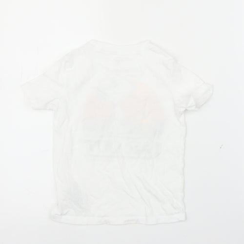 Gap Boys White   Basic T-Shirt Size XS  - Snoopy