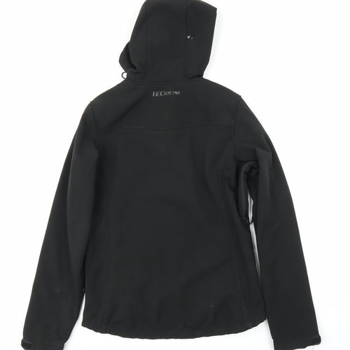 Rodeo Womens Black   Windbreaker Jacket Size 8