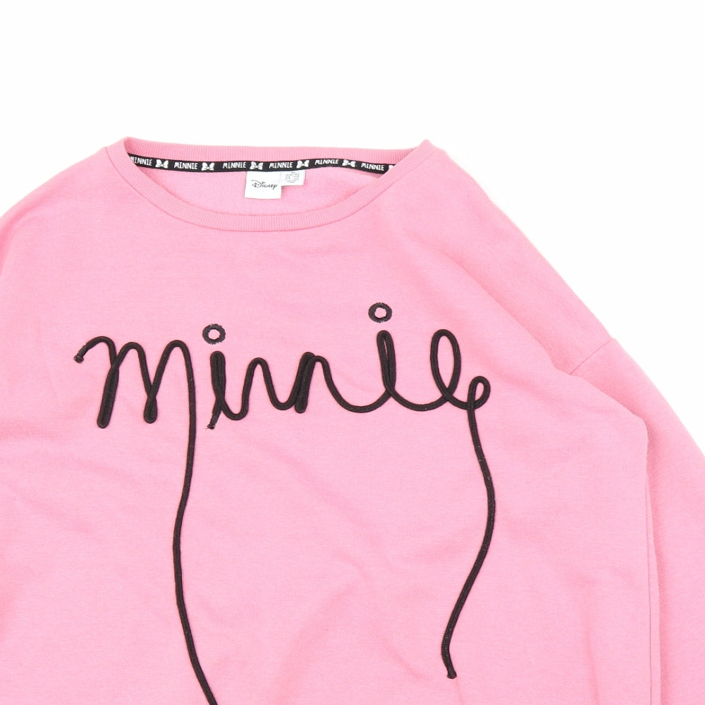 Primark Womens Pink   Pullover Sweatshirt Size XL  - Disney, Minnie Mouse
