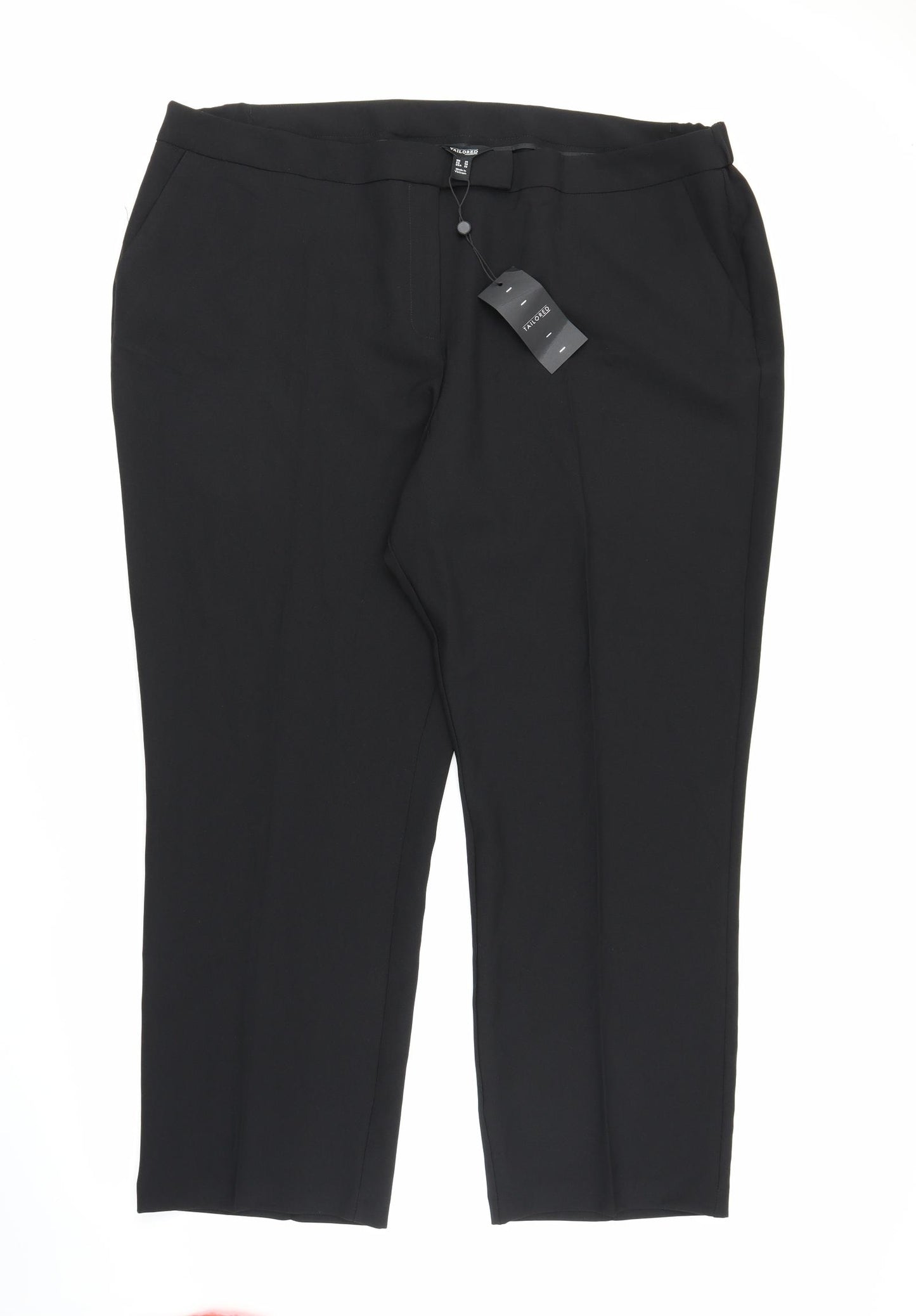 Tailored Womens Black   Trousers  Size 26 L29 in