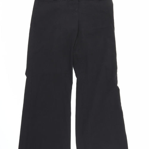 New Look Womens Black   Trousers  Size 10 L29.5 in