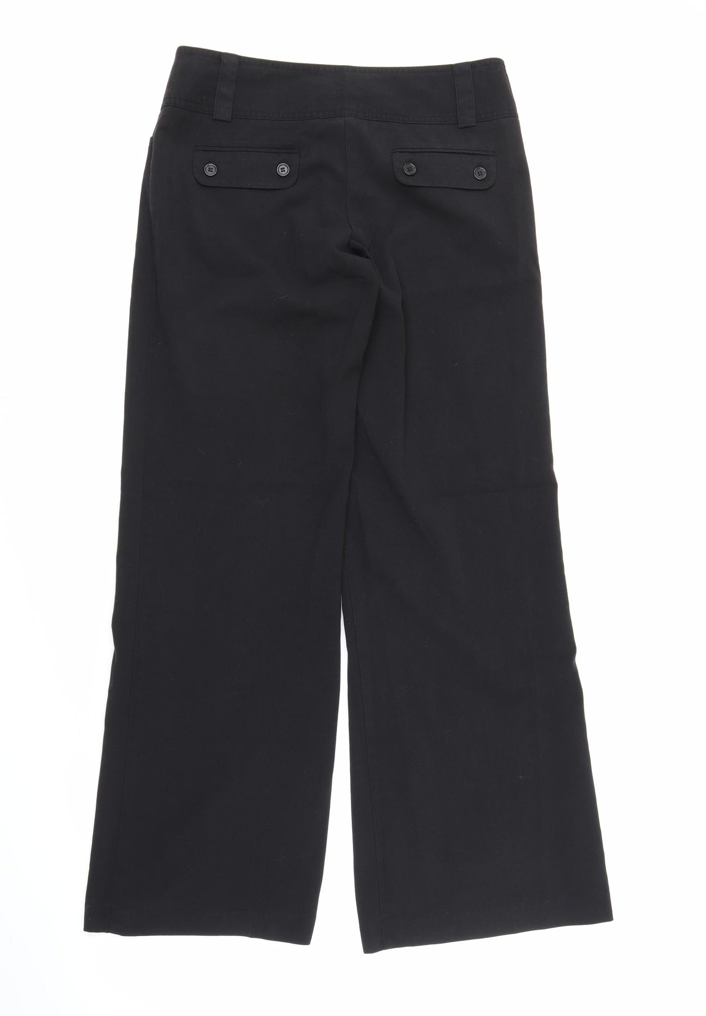 New Look Womens Black   Trousers  Size 10 L29.5 in