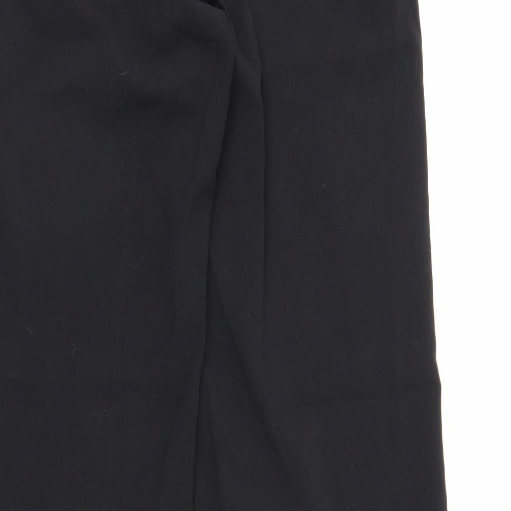 New Look Womens Black   Trousers  Size 10 L29.5 in