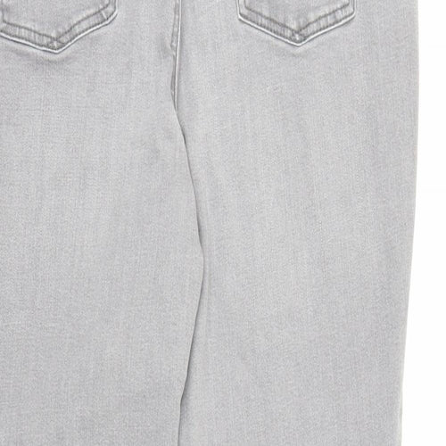 TU Womens Grey  Denim Skinny Jeans Size 18 L24 in
