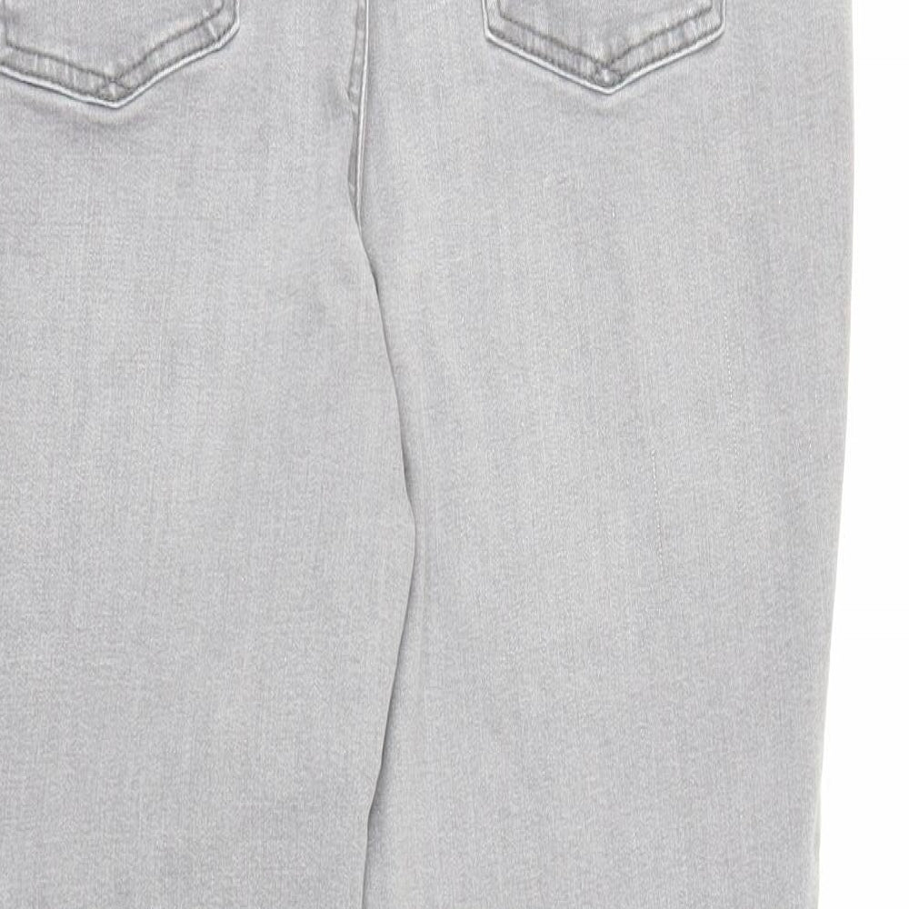TU Womens Grey  Denim Skinny Jeans Size 18 L24 in