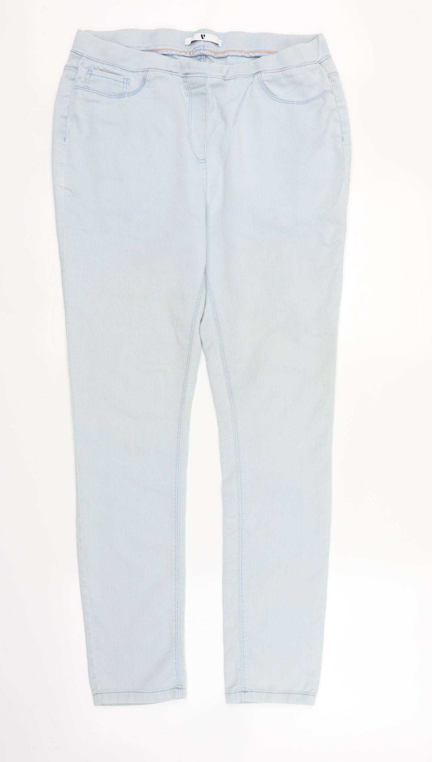 Very Womens Blue   Jegging Jeans Size 18 L28 in