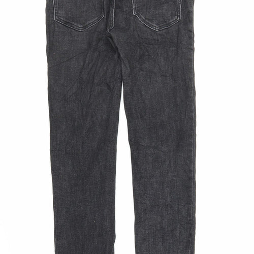 Zara Mens Black  Denim Skinny Jeans Size 24 in L26 in