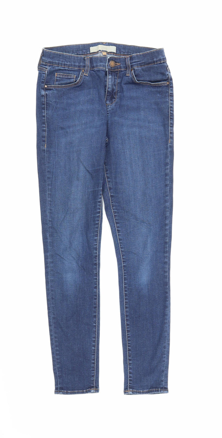 Topshop Mens Blue  Denim Skinny Jeans Size 28 in L26 in