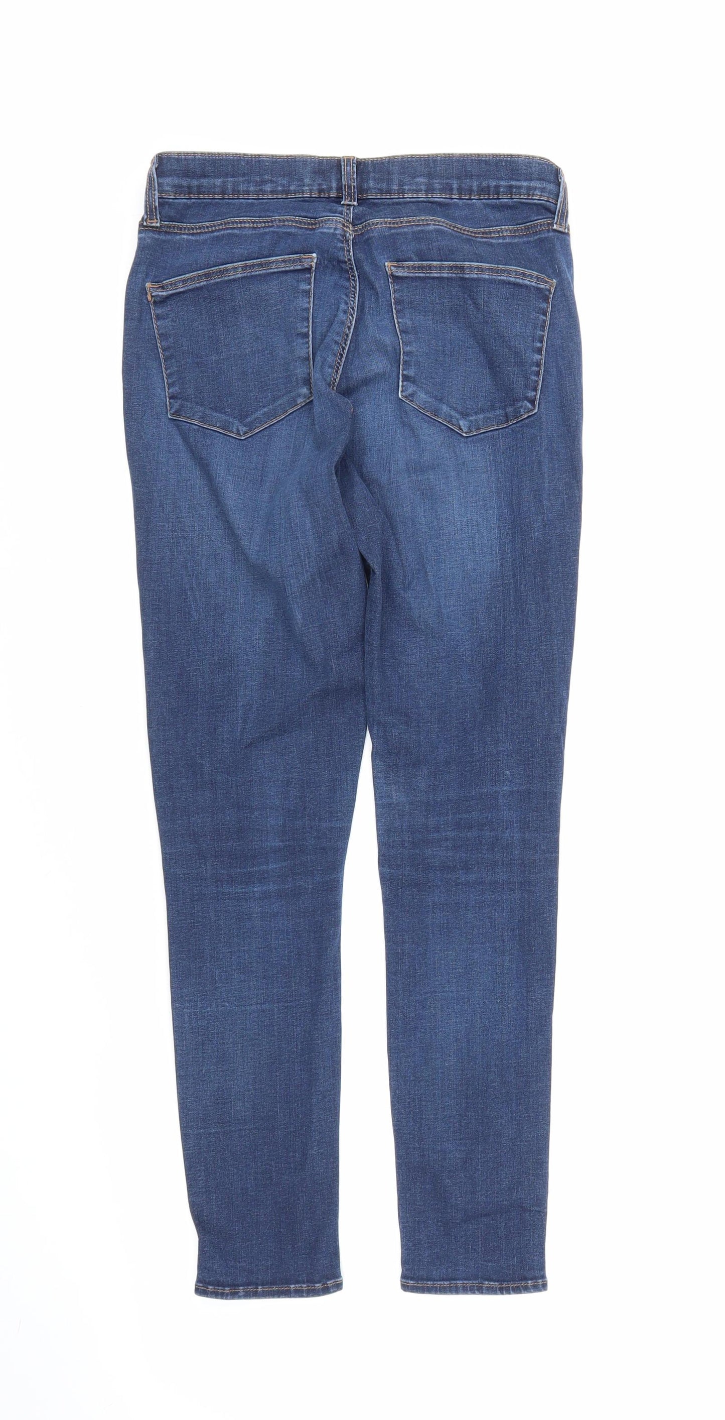 Topshop Mens Blue  Denim Skinny Jeans Size 28 in L26 in