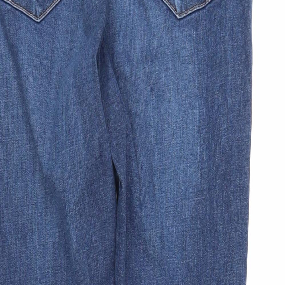 Topshop Mens Blue  Denim Skinny Jeans Size 28 in L26 in