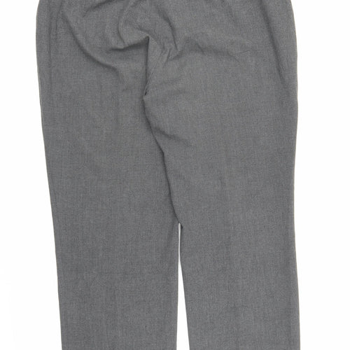 Anne L Womens Grey   Trousers  Size 16 L29 in