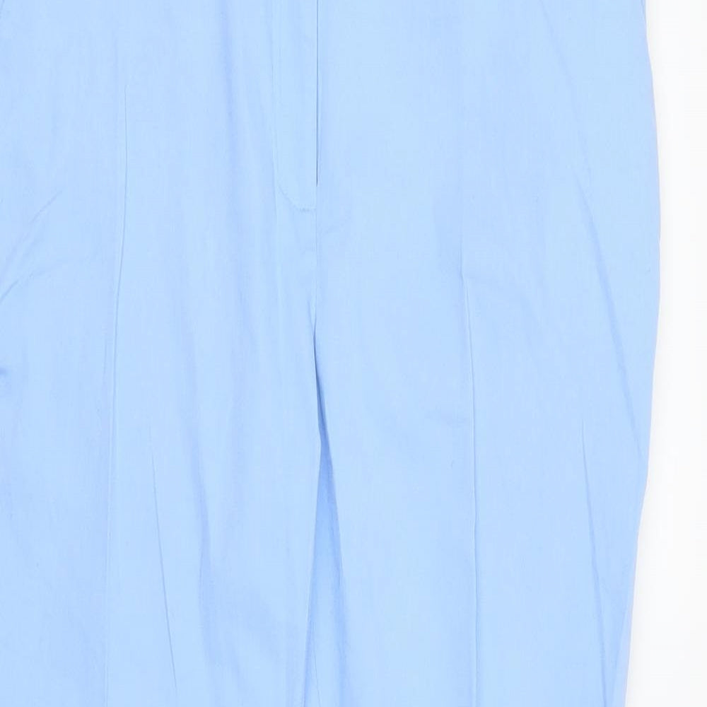 Primark Womens Blue   Capri Trousers Size 14 L25 in
