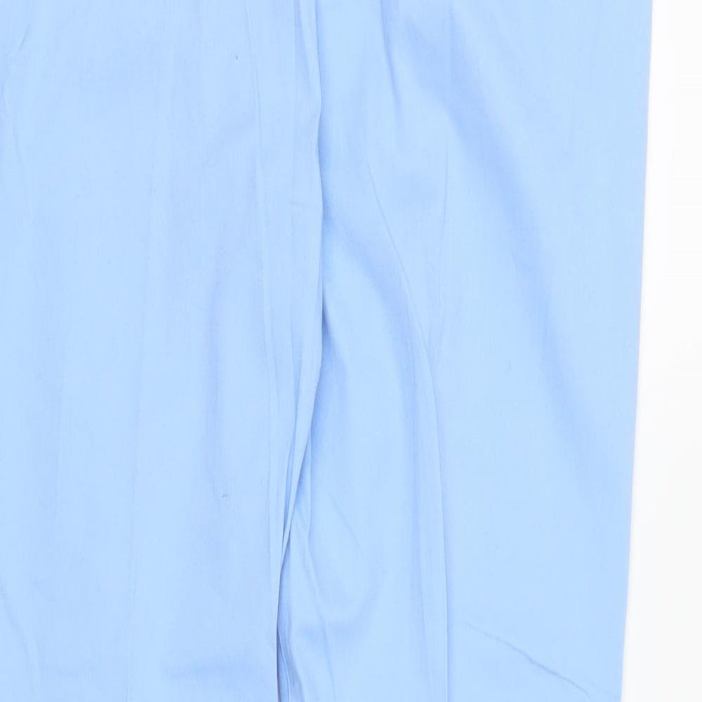 Primark Womens Blue   Capri Trousers Size 14 L25 in