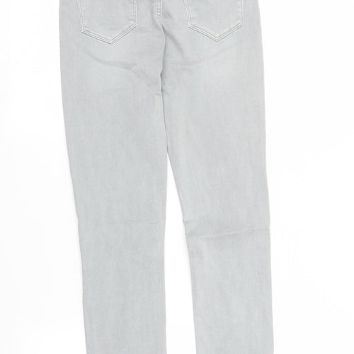 Toxik Womens Grey  Denim Skinny Jeans Size 8 L26 in