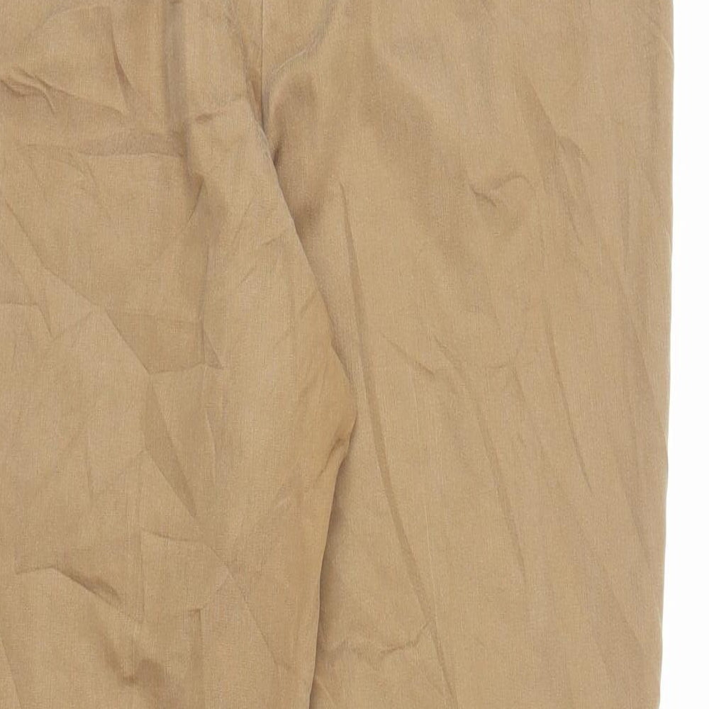 H&M Womens Beige   Capri Trousers Size 22 L26 in
