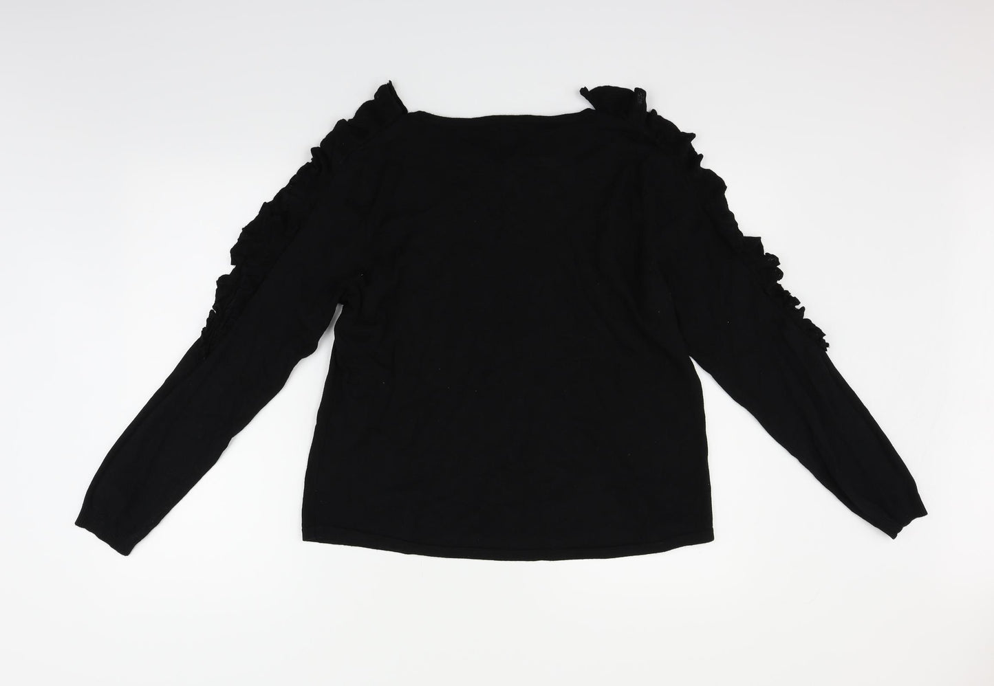 Roman Womens Black   Basic T-Shirt Size 18